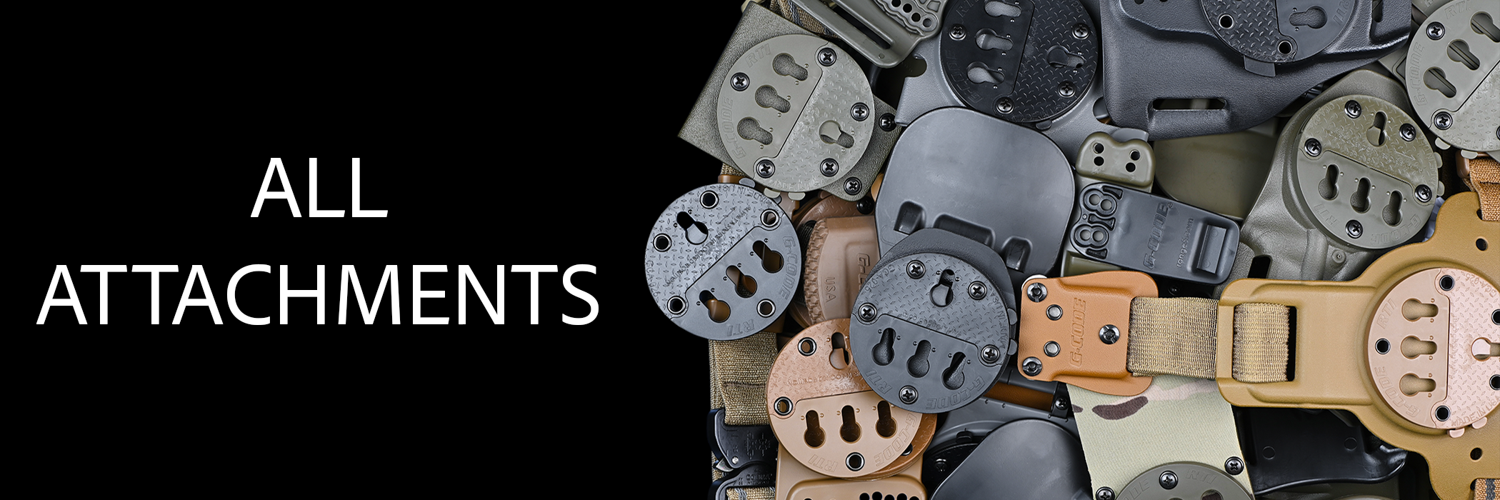 All Attachments for Gear - tactical holsters and equipment